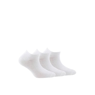 Pack de 3 paires chaussettes invisibles unies KINDY