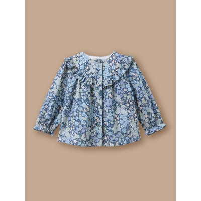 Blouse en tissu Liberty CYRILLUS