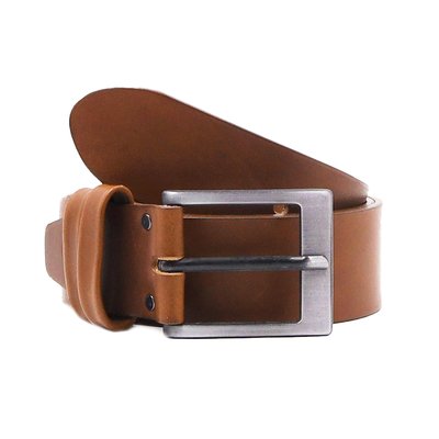 Ceinture casual cuir lisse JULES & JENN