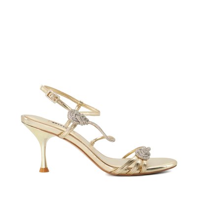 Sandales à talons et n?ud en strass - MARITZ DUNE LONDON