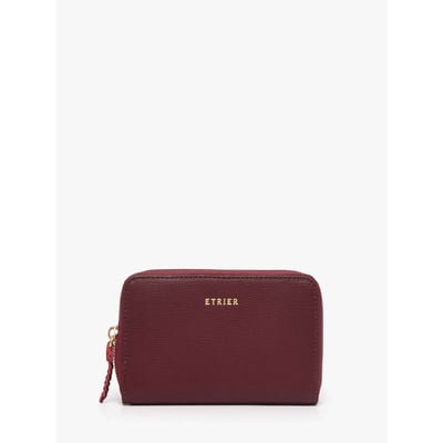 Portefeuille Torsade cuir ETRIER