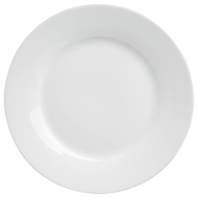 Lot de 6 assiettes en porcelaine RONDE SECRET DE GOURMET