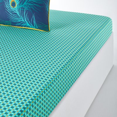 Drap housse, percale de coton, Shakhra LA REDOUTE INTERIEURS