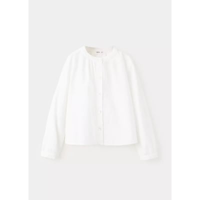 Chemisier coton col froncé MANGO BABY