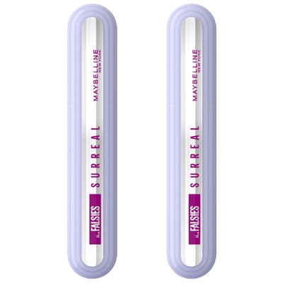 Lot de 2 Mascaras Falsies Surreal 20ml MAYBELLINE NEW YORK