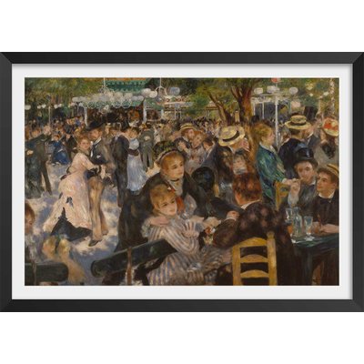 Poster Bal du moulin de la galette - Auguste Renoir HEXOA