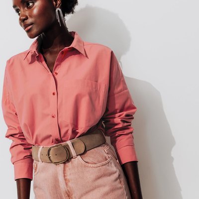 Chemise oversize unie PROMOD