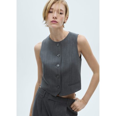 Gilet de costume gris hot sale