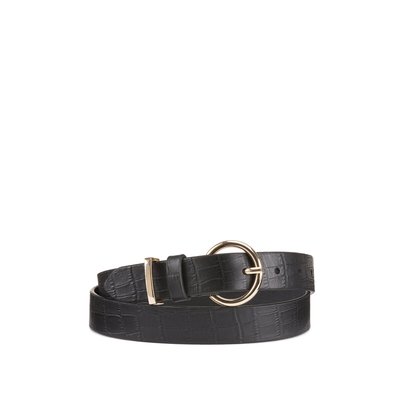 Ceinture en cuir à boucle LA REDOUTE COLLECTIONS