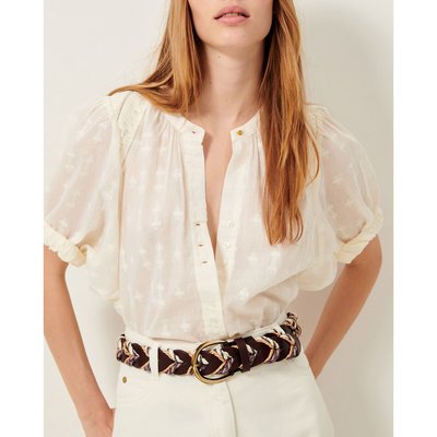 Blouse met 3/4 pofmouwen KIMIA SESSUN
