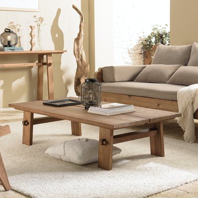 Table basse en bois recyclé 140 x 70 SWING PIER IMPORT