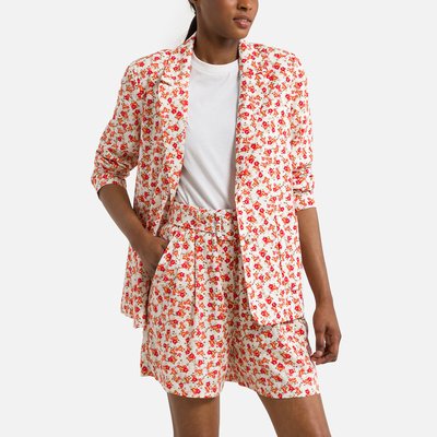 Блейзер с принтом, прямой покрой VERO MODA