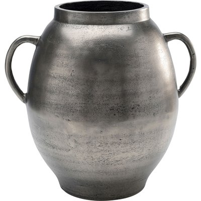 Vase Uria gris métallique KARE DESIGN