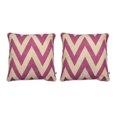 Lot de 2 housses de coussin MEENA CARRÉ NAF NAF HOME