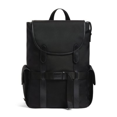 Sac à dos à rabat en toile nylon NOAH LE TANNEUR