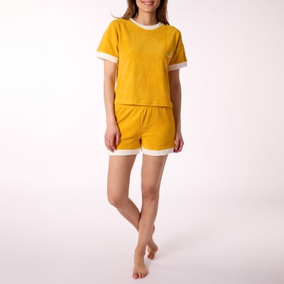 Pyjashort femme GHANA jaune MELISSA BROWN
