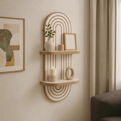 Настенная полка с 2 уровнями SO'HOME
