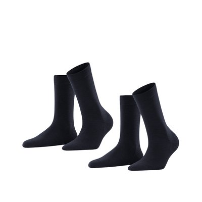 Chaussettes Softmerino 2-Pack Laine Vierge FALKE