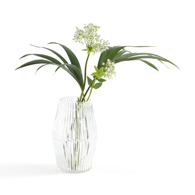 Vaso vetro rigato forma cilindro H25 cm, Afa LA REDOUTE INTERIEURS