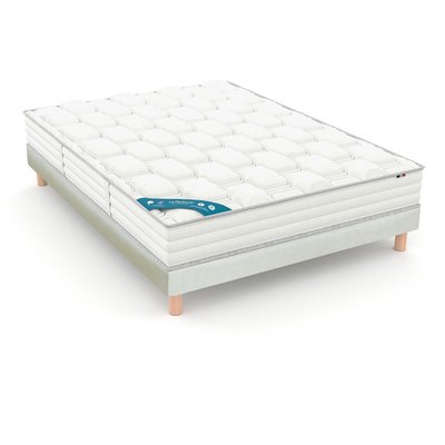 Ensemble matelas 580 ressorts ferme + sommier LA REDOUTE INTERIEURS