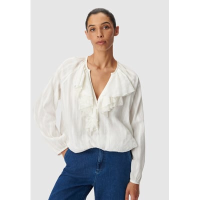 Blouse détails volants dentelle IKKS