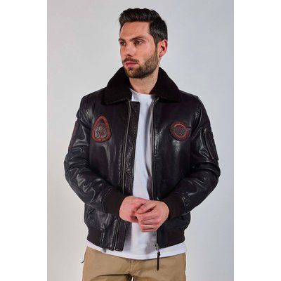 Cuir brun foncé BLOWER DITY REDSKINS