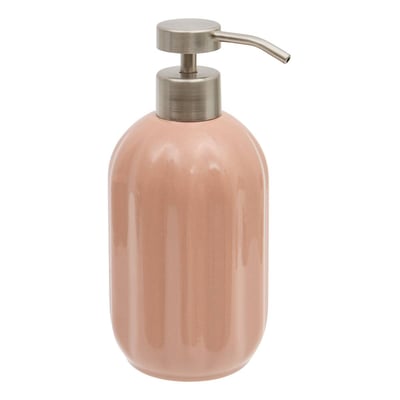 Distributeur de savon rond en grès COLORAMA 5FIVE SIMPLY SMART