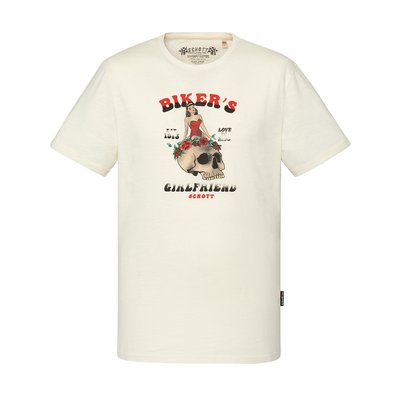 T-shirt pin-up bikers SCHOTT
