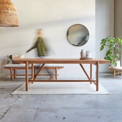 Table en teck massif 6-8 pers. FADO TIKAMOON