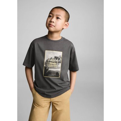 T-shirt coton imprimé MANGO KIDS