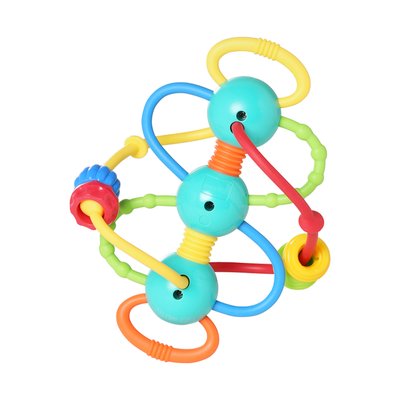 Hochet fils avec billes VERTBAUDET