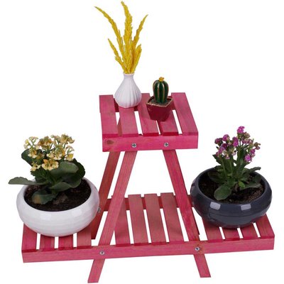 Support à plantes en bois Nave HANAH HOME