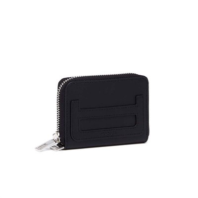 Porte-monnaie zippé 100% cuir DRAEGER PARIS