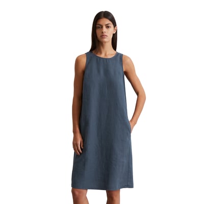 Robe fourreau en lin shaped coupé en A-ligne MARC O'POLO