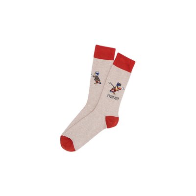 Chaussettes en coton imprimé Golf  Made in France ARTHUR