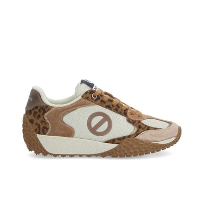 KATE SNEAKER W - MARRON/BLANC CASSE NO NAME