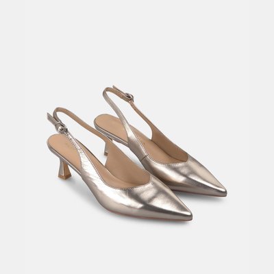 Chaussures à talons décolletées en cuir avec bout pointu ALMA EN PENA