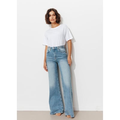 Jean flare délavé PROMOD