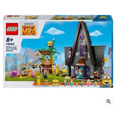 LEGO Moi, Moche et Méchant - Le manoir de Gru et ses Minions - Set 75583 LEGO