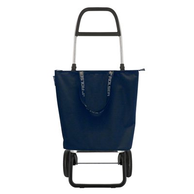 MINIBAG MF - Chariot de course pliable 2 roues, bleu et pratique, parfait pour un usage quotidien - Bleu ROLSER
