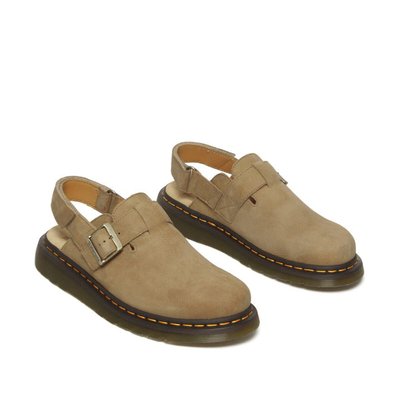 Mules cerrados Jorge II de piel de ante DR. MARTENS