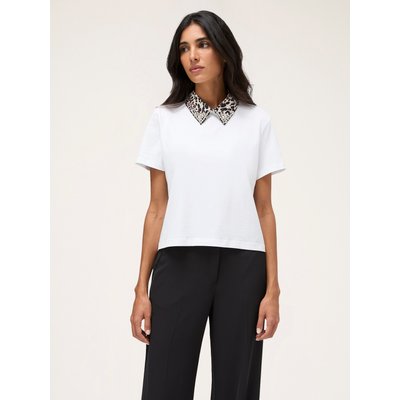 T-shirt en jersey de coton mélangé MOTIVI