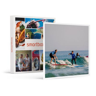 Cours privé de perfectionnement en surf d'1h pour 2 à Seignosse- SMARTBOX - Coffret Cadeau Sport & Aventure SMARTBOX