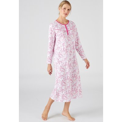 Chemise de nuit en pur coton peigné DAMART