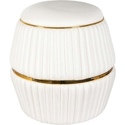 Tabouret rond en tissu, Doric 245 ARTE ESPINA