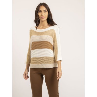 Pull Léger Col Rond Rayures Klao DONA LISA