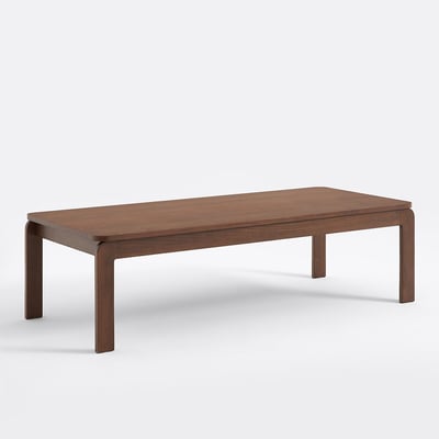 Table basse en plaqué noyer, TALET LA REDOUTE INTERIEURS