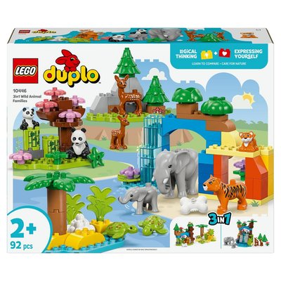 10446 Familles danimaux sauvages 3-en-1 ® DUPLO® Ma ville LEGO