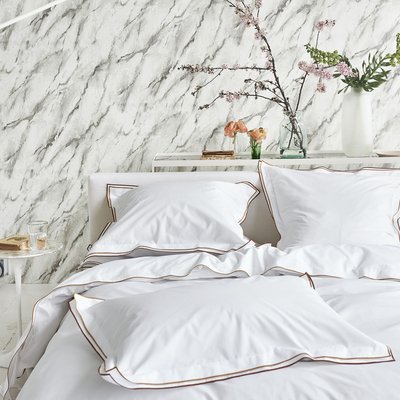 Housse de couette unie en percale de coton, ASTOR DESIGNERS GUILD