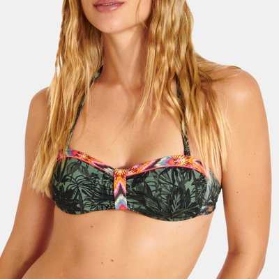 Haut de maillot bandeau Bimo - TOUNDRA BANANA MOON